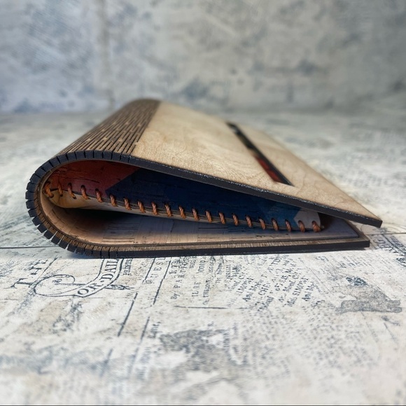 Samsaara Clutch Purse Ensemble - Mod Hex & Birch Wood - Picture 4 of 16